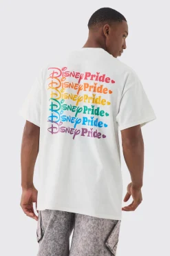 Oversized Disney Mickey License T-shirt | BoohooMAN UK