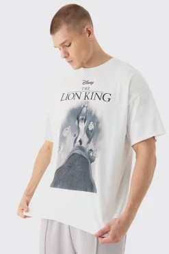 Oversized Disney The Lion King License Print T-Shirt | BoohooMAN UK