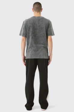 Oversized Disney Toy Story Anime Wash License T-shirt | BoohooMAN UK