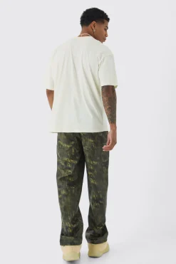 Oversized Eagle Graphic T-Shirt | BoohooMAN UK