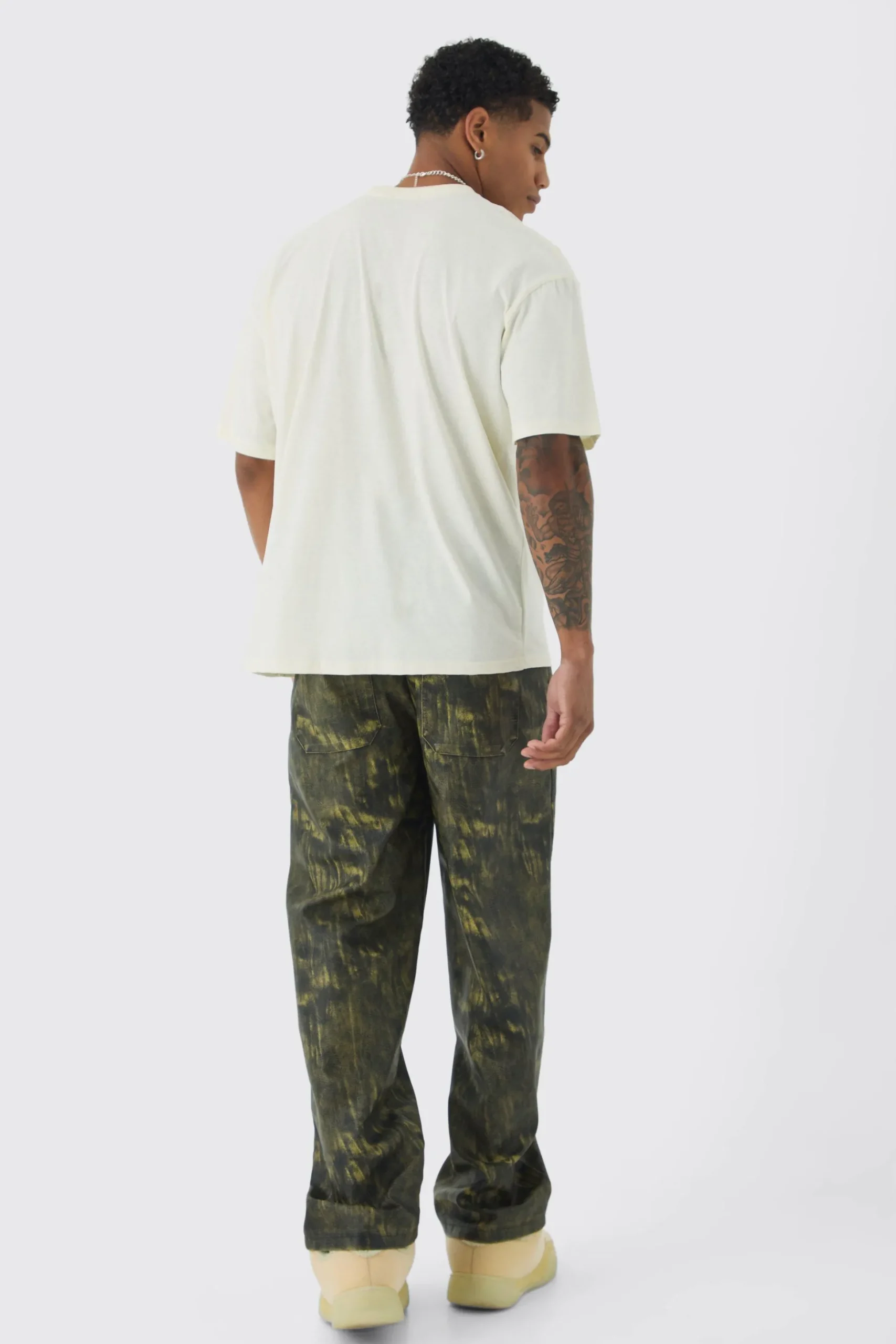 Oversized Eagle Graphic T-Shirt | BoohooMAN UK