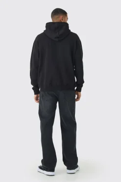 Oversized Eazy E License Print Hoodie | BoohooMAN UK
