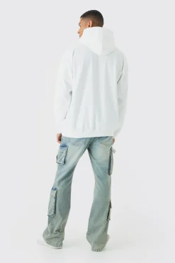 Oversized England Embroidered Hoodie | BoohooMAN UK