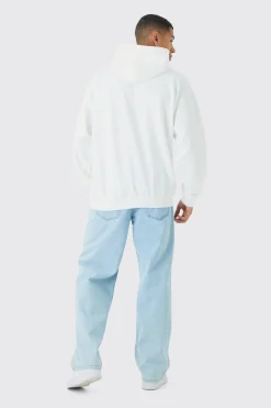 Oversized England Teddy Bear Hoodie | BoohooMAN UK