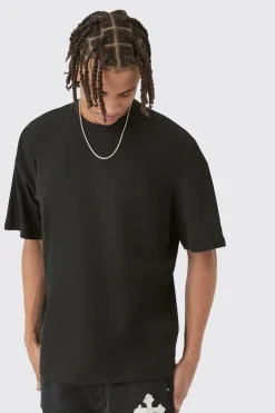 Oversized Explorer Space Back Print T-shirt | BoohooMAN UK