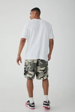 Oversized Extended Homme Limited Text Graphic T-shirt | BoohooMAN UK