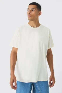 Oversized Extended Neck East Coast Car Back Print T-shirt | BoohooMAN UK