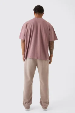 Oversized Extended Neck Heavy T-shirt | BoohooMAN UK
