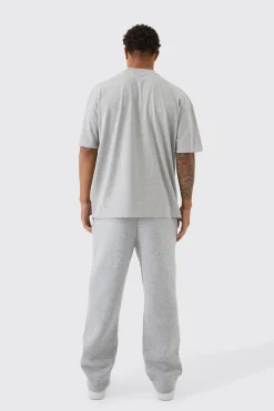 Oversized Extended Neck Heavyweight T-shirt | BoohooMAN UK