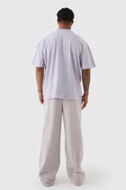 Oversized Extended Neck Heavyweight T-shirt | BoohooMAN UK