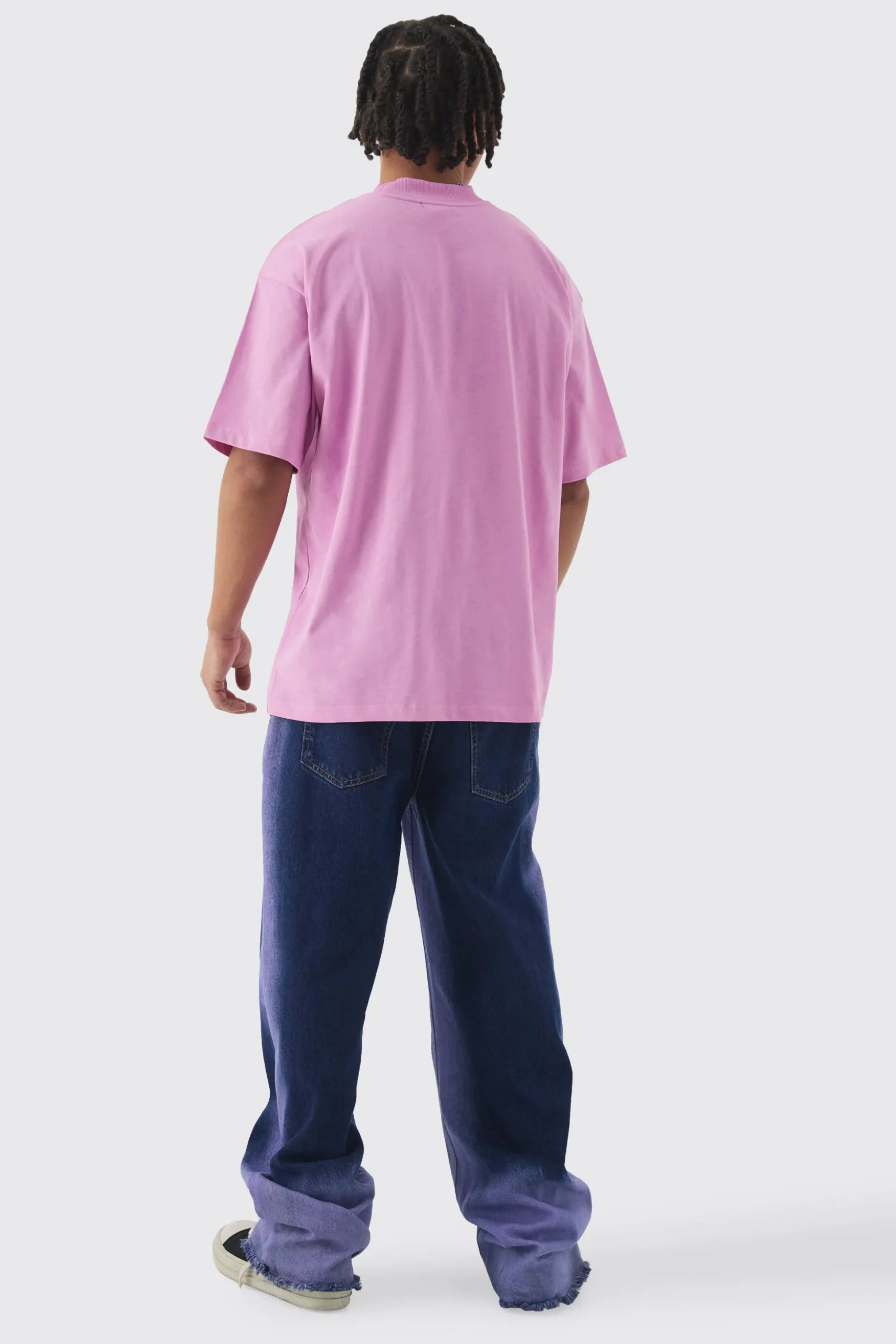 Oversized Extended Neck Limited Edition Graphic T-shirt | BoohooMAN UK