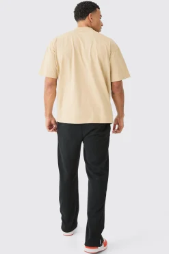 Oversized Extended Neck OFCL T-shirt | BoohooMAN UK