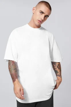 Oversized Extended Neck T-shirt | BoohooMAN UK