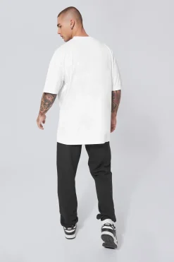 Oversized Extended Neck T-shirt | BoohooMAN UK