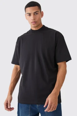 Oversized Extended Neck T-shirt | BoohooMAN UK