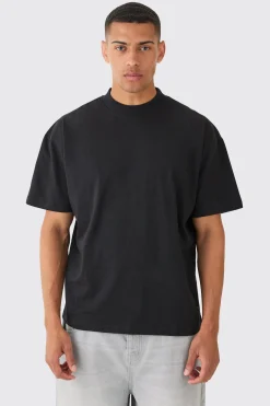 Oversized Extended Neck T-shirt | BoohooMAN UK