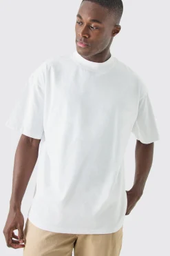 Oversized Extended Neck T-shirt | BoohooMAN UK