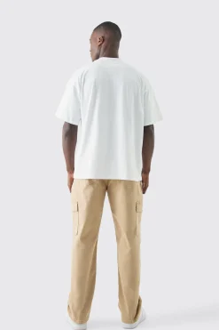 Oversized Extended Neck T-shirt | BoohooMAN UK
