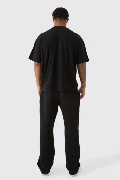 Oversized Extended Neck T-shirt | BoohooMAN UK