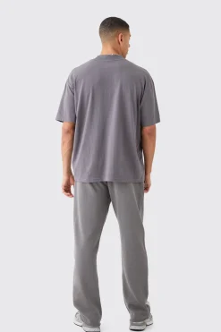 Oversized Extended Neck T-shirt | BoohooMAN UK