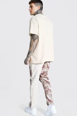 Oversized Faith Print T-shirt | BoohooMAN UK