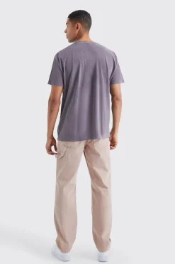 Oversized Fanta Orange Wash License T-shirt | BoohooMAN UK