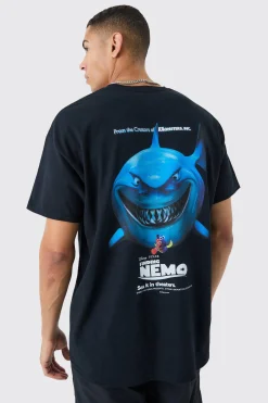 Oversized Finding Nemo License T-shirt | BoohooMAN UK