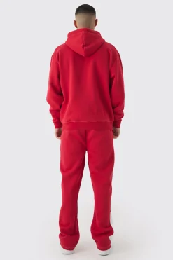 Oversized Fit Dept Homme Rope Drawcord Hooded Gusset Tracksuit | BoohooMAN UK