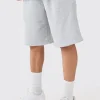 Oversized Fit Jersey Short | BoohooMAN UK