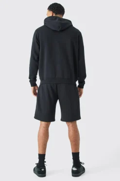 Oversized Fit Jersey Short | BoohooMAN UK