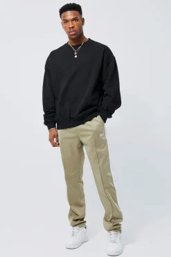 Oversized Floral Back Graphic Sweatshirt | BoohooMAN UK