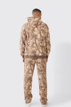Oversized Forest Camo Hoodie | BoohooMAN UK