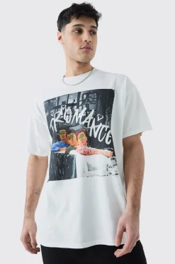 Oversized Friends Bromance License T-shirt | BoohooMAN UK