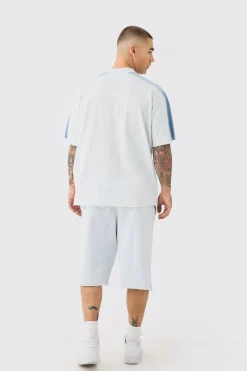 Oversized Gothic BM Applique T-shirt | BoohooMAN UK