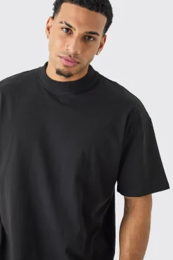 Oversized Graffiti Heavyweight T-shirt | BoohooMAN UK