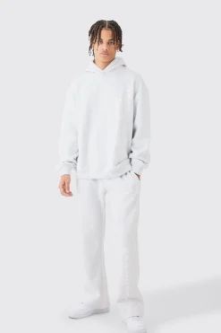 Oversized Graffiti Hoodie Tracksuit | BoohooMAN UK