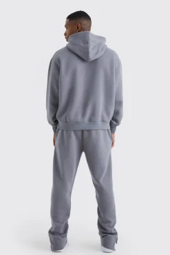 Oversized Graffiti Spray Graphic Tracksuit | BoohooMAN UK