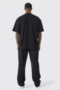 Oversized Graphic Reflective T-shirt | BoohooMAN UK