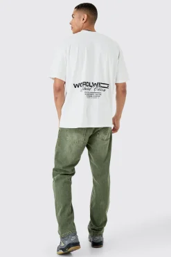 Oversized Graphic T-shirt | BoohooMAN UK