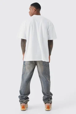 Oversized Haunting Graphic T-shirt | BoohooMAN UK