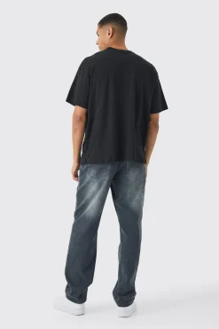 Oversized Heartless Skull Large Scale Graphic T-Shirt | BoohooMAN UK