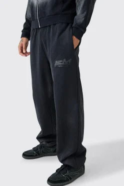 Oversized Heavy Washed Jogger | BoohooMAN UK