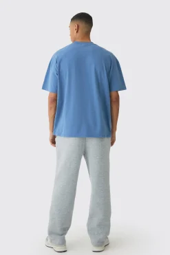 Oversized Heavyweight Extended Neck T-shirt | BoohooMAN UK