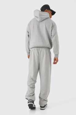 Oversized Heavyweight Loopback Printed Jogger | BoohooMAN UK