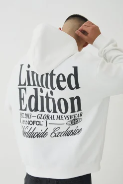 Oversized High Build Limited Edition Hoodie | BoohooMAN UK