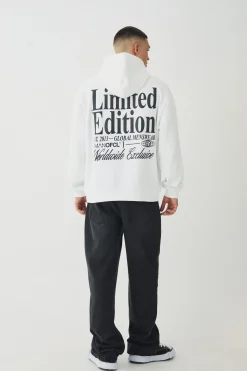 Oversized High Build Limited Edition Hoodie | BoohooMAN UK
