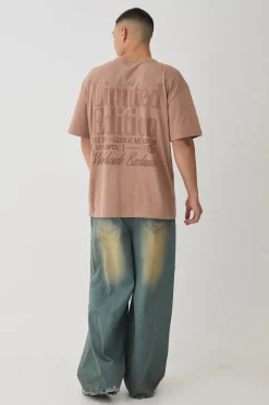 Oversized High Build Limited Edition T-Shirt | BoohooMAN UK