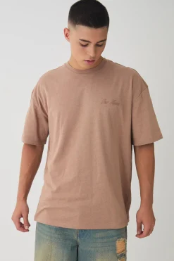 Oversized High Build Limited Edition T-Shirt | BoohooMAN UK