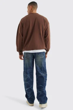 Oversized Homme Graphic Sweatshirt | BoohooMAN UK