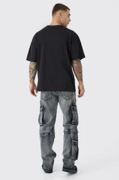 Oversized Homme Graphic T-shirt | BoohooMAN UK